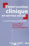 L'intervention clinique en service social