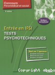 Entrée en IFSI. Tests psychotechniques